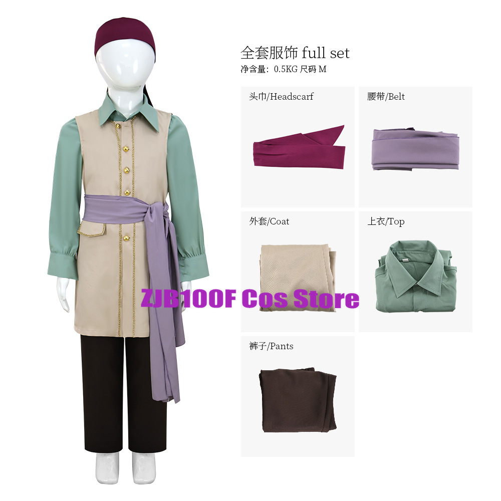 Women'S Accessories Clothing - Costume da Cosplay dell'Anime Captain Clark,