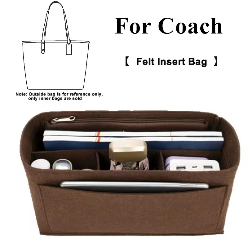 Women'S Accessories Coach - Organizer per Borsa in Feltro, Accessorio