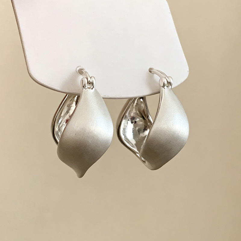 Women Accessories Drawing - Orecchini a Cerchio in Argento con