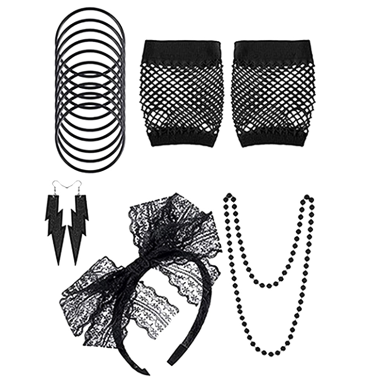 Women'S Accessories In The 80S - Classic-80S Accessori per costumi in maschera