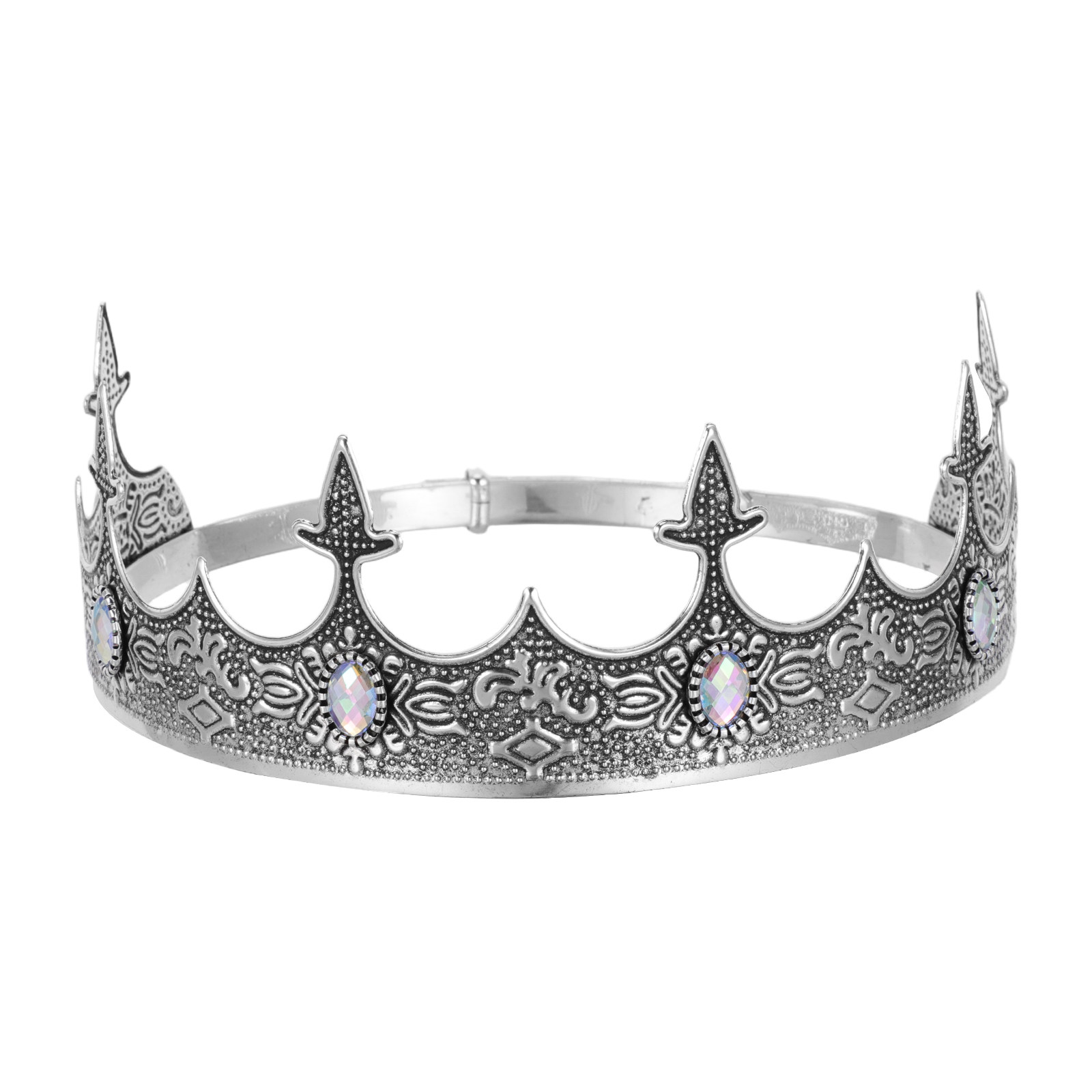Queen Accessories - Fascia per Capelli Regolabile a Corona