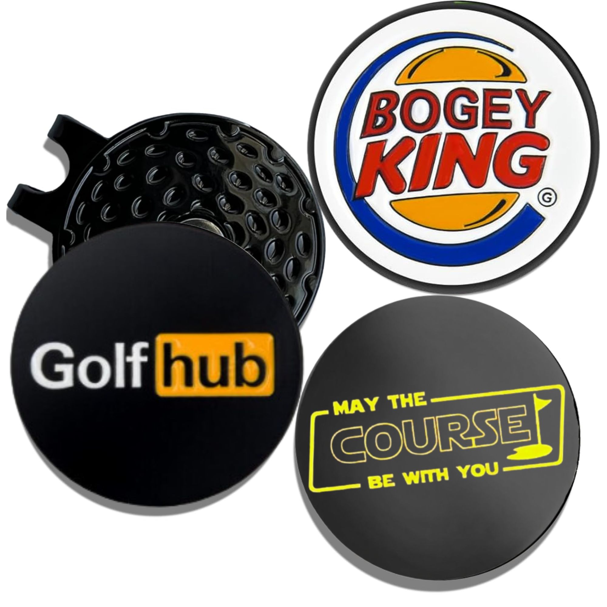 Women'S Golf Accessories - Set di 3 Divertenti Segnalatori per