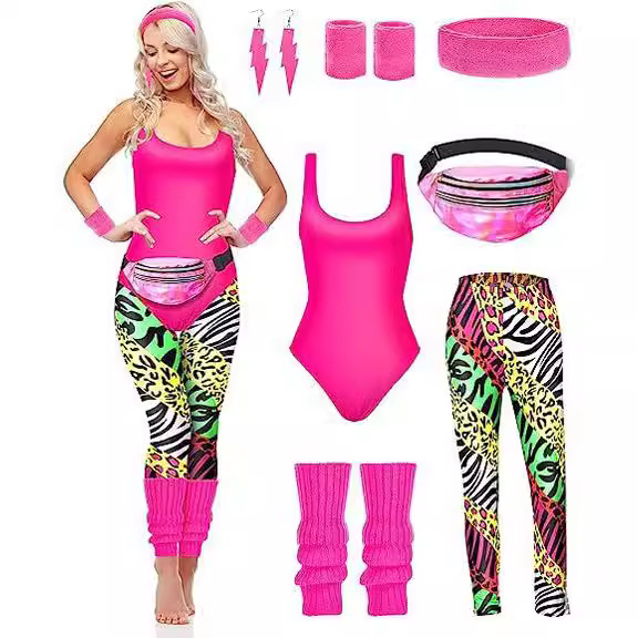 Women'S Accessories In The 80S - Costume da festa anni '80 Abbigliamento
