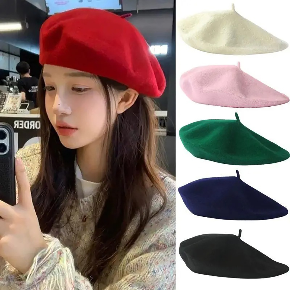 Women'S Accessories Go Outdoors - Berretti Classici Francesi da Artista, Cappelli