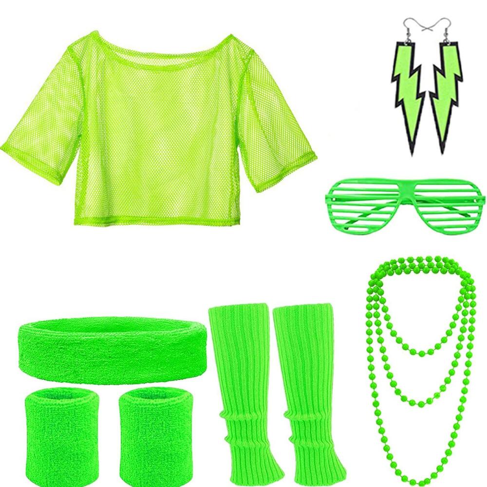 Set Costume da Discoteca Anni  - Women'S Accessories In The 80S recensione e prezzo