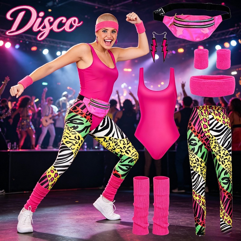 Costumi da Discoteca Anni '80  - Women'S Accessories In The 80S recensione e prezzo