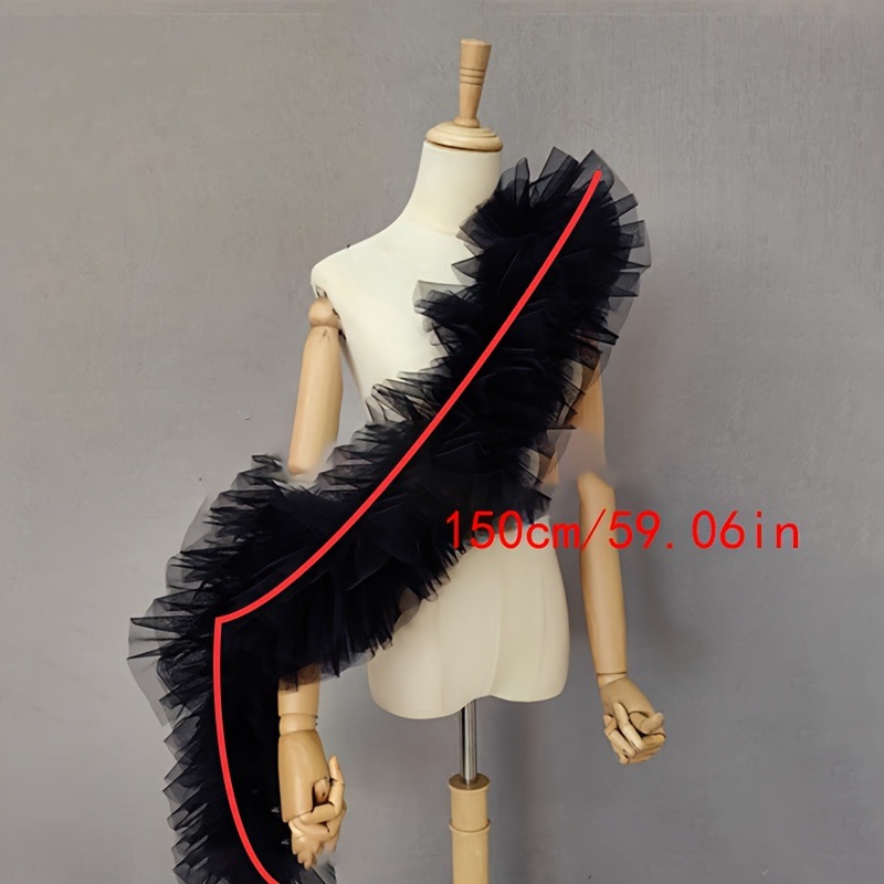 Sciarpa nera in garza soffice  - Women Accessories Photos recensione e prezzo