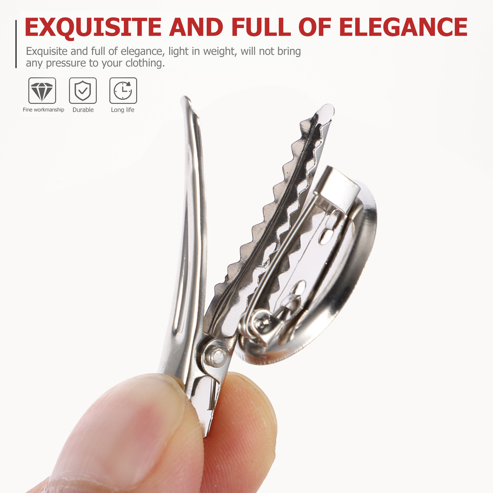 40 Pezzi Clip per Spille e Fer - Women'S Accessories Clothing recensione e prezzo