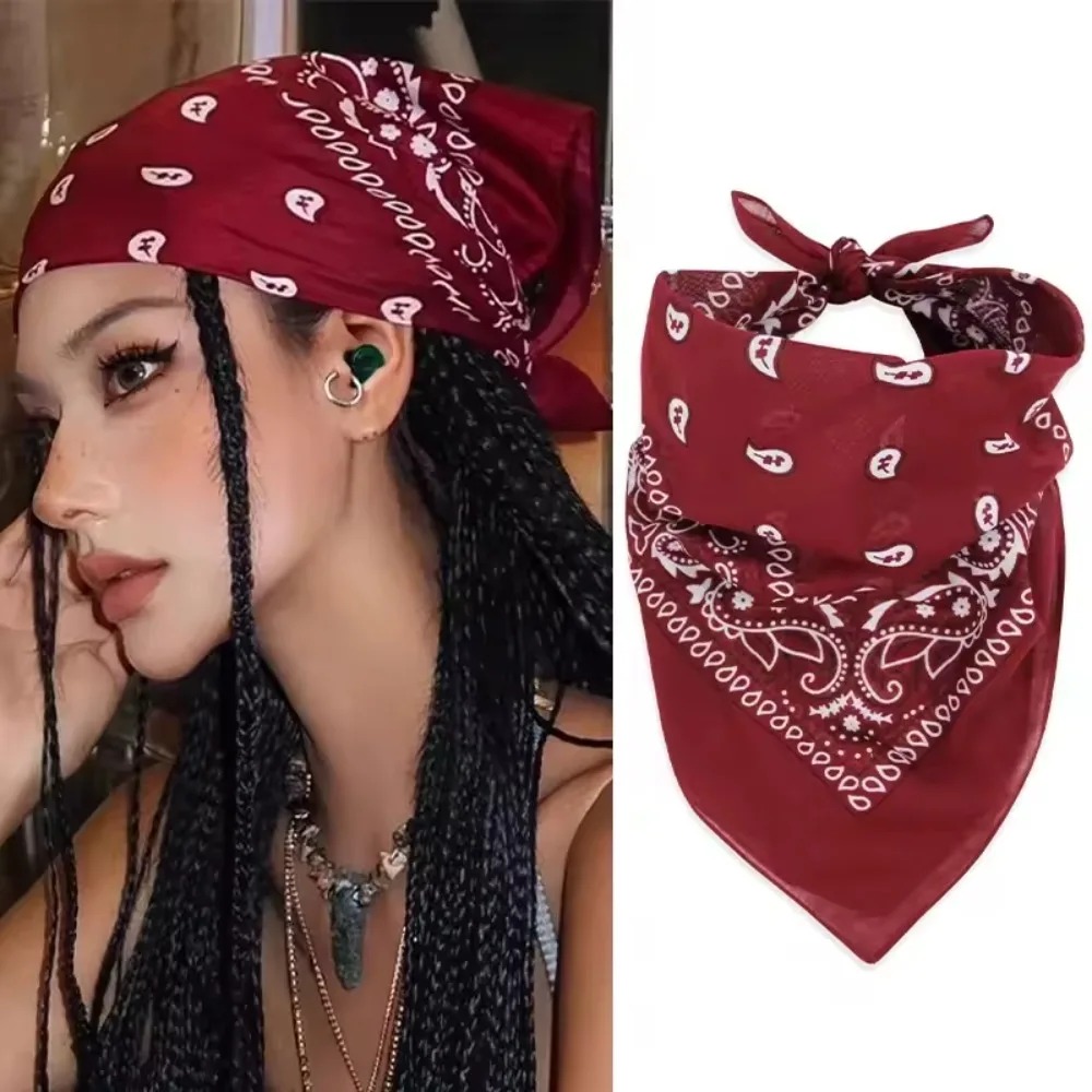 Bandana Quadrata Retrò Rosso V - Women'S Accessories Go Outdoors recensione e prezzo