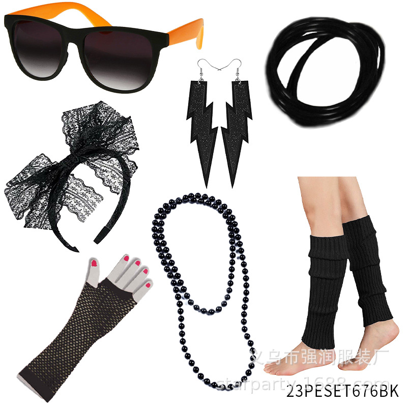 Set di Accessori per Costume A - Women'S Accessories In The 80S recensione e prezzo