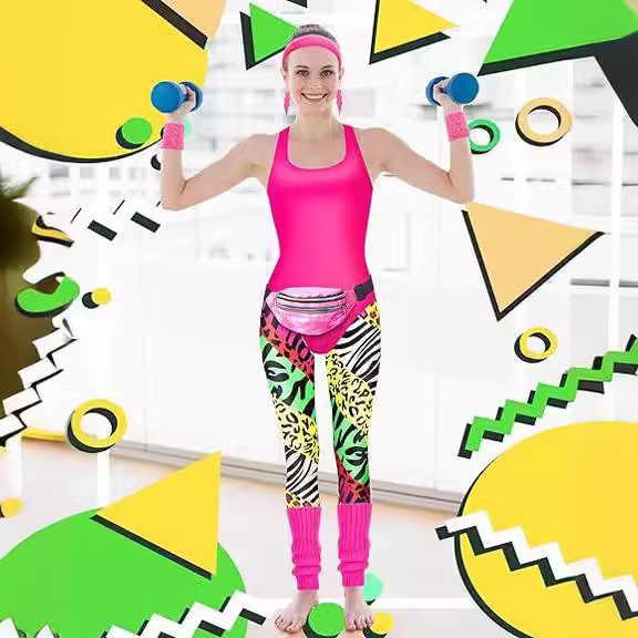 Costume da festa anni '80 Abbi - Women'S Accessories In The 80S recensione e prezzo